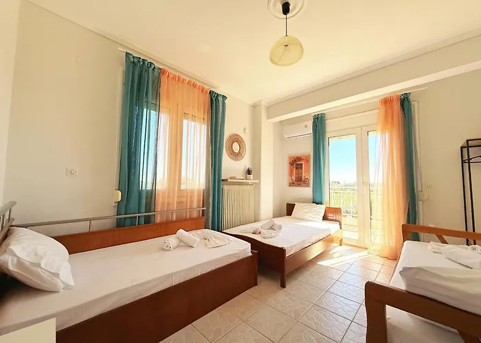 度假居 Elena's 3br Maisonette With Garden & Pool 尼亚普拉加